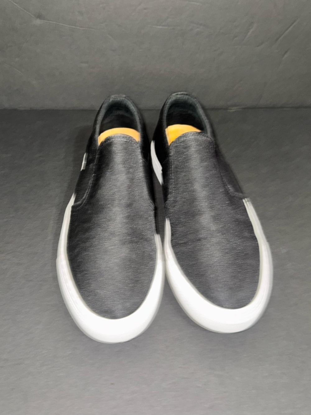 Supply Lab I Men’s I Slip-On Canvas Sneakers with White Soles
